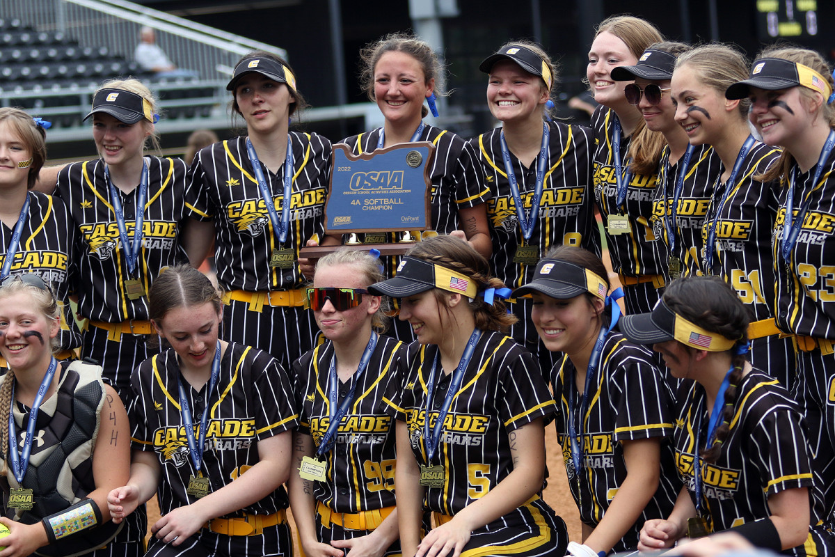 Cascade Marist Catholic 4A softball final Dan Brood 51